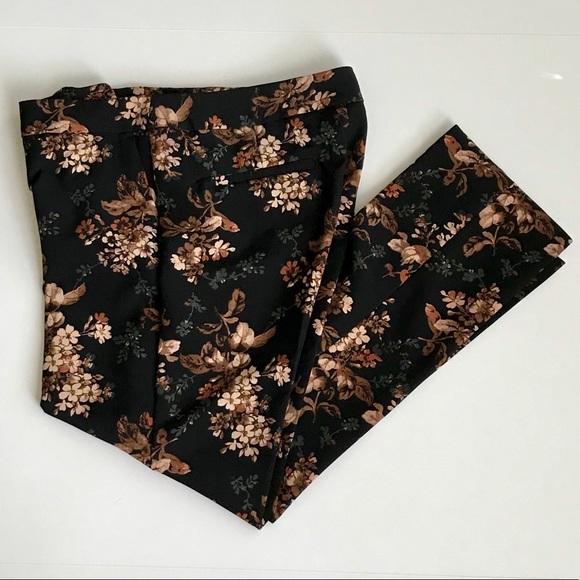 Cynthia Rowley Pants - Cynthia Rowley Floral Ankle Pants